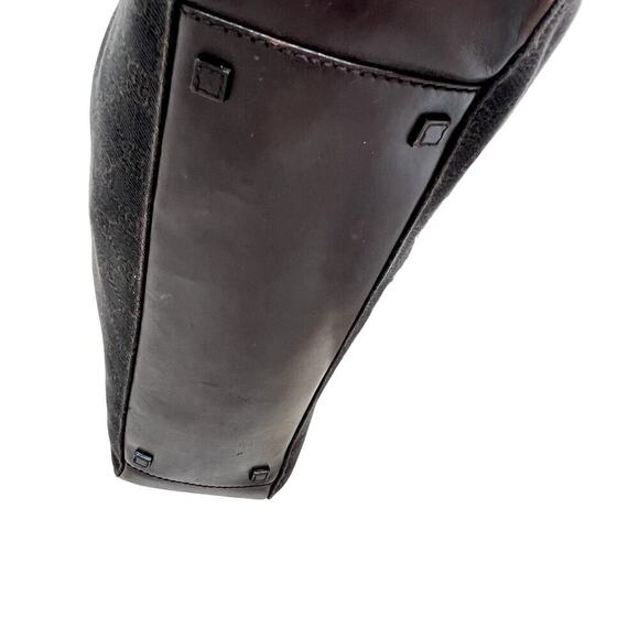 Gucci Chocolate Brown Hobo Tote GG Canvas Brown 101920 - Picture 9 of 13